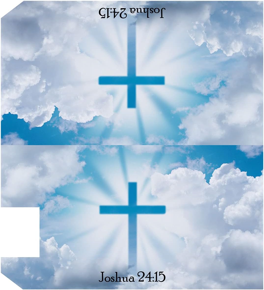 VWAQ Christian Mailbox Covers Magnetic Religious Home Decor - MBM53 (25.5" H X 20.75" W)