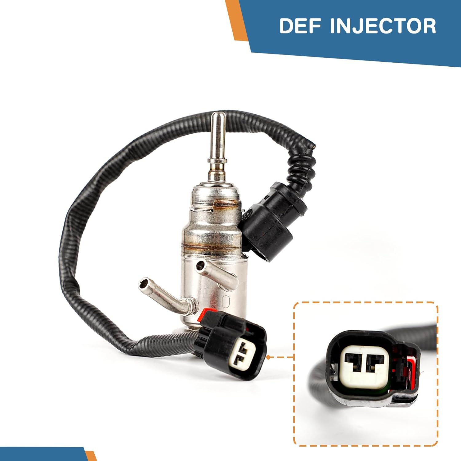 Diesel Exhaust Fluid DEF Injector for Chevy Silverado 2500 HD 3500 HD for GMC Sierra 2500 HD 3500 HD 2017 2018 2019 2020 2021 2022 6.6L V8 DIESEL Compatible With 12688993 12670033 DFI13