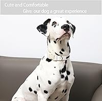 Vista 16 de Aring Pet Collar de algodón, ligero y ajustable, con hebilla de liberación rápida para perros pequeños, medianos y grandes, para cachorros, XS