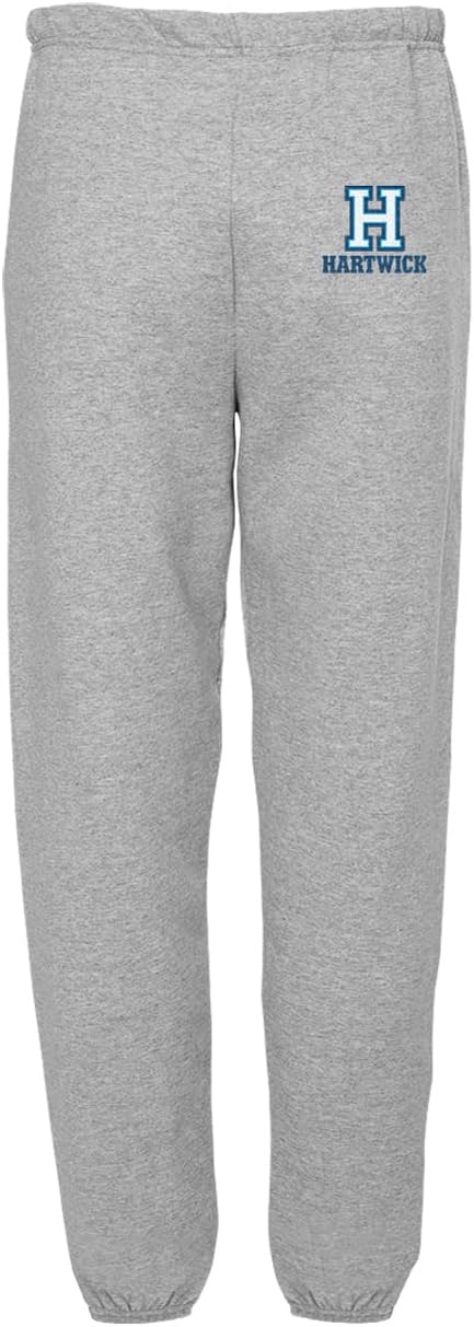 LOGOVISION Mens Jogger Sweatpants Collegiate School Logo Athletic Heather Collection
