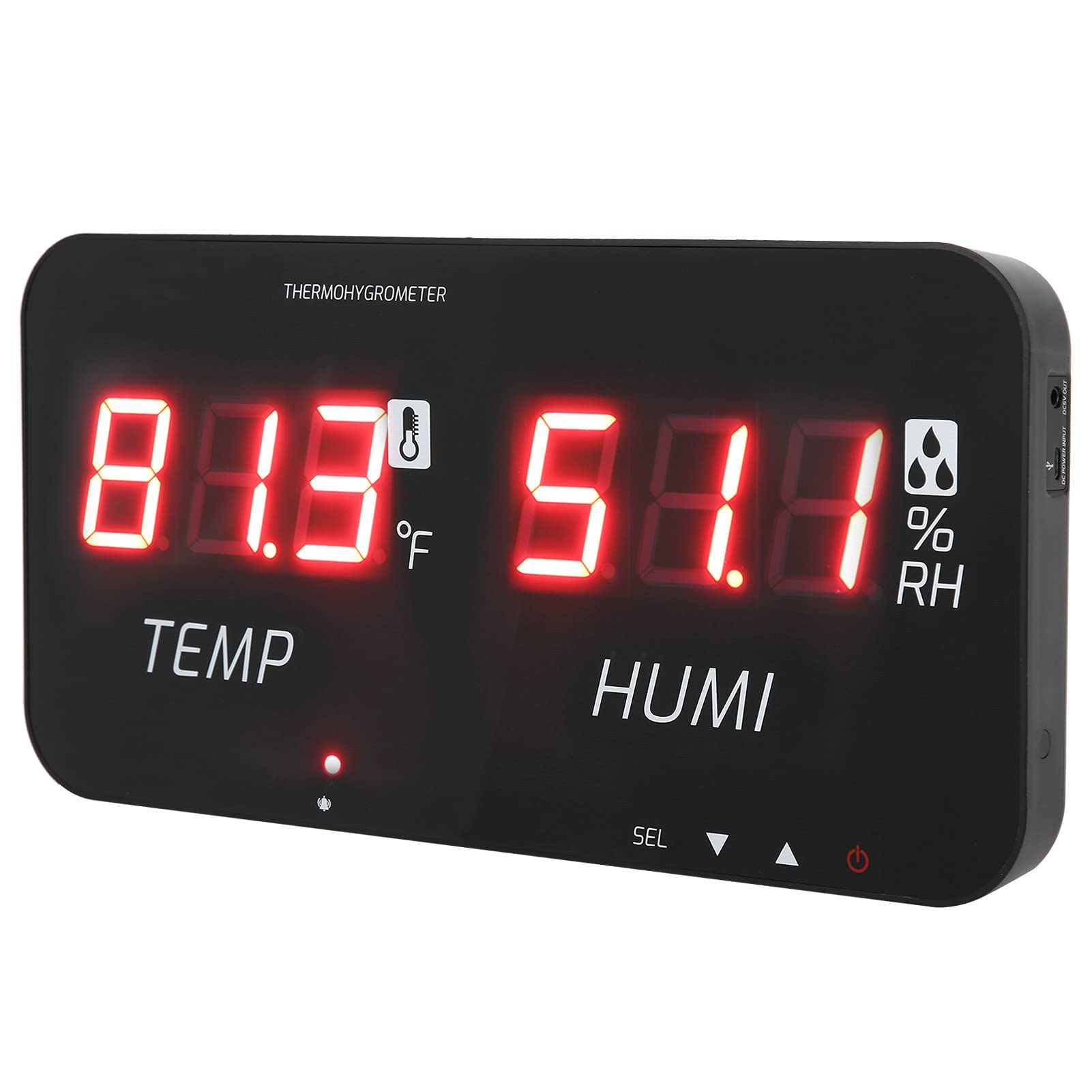 Termómetro digital TA623A LED Termómetro Higrómetro Industrial DC 5V
