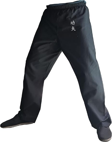 Malino Pantaloni Da Judo Leggeri Per Uomo In Cotone 100% - 7 Once, Bianco, Con Tassello Rinforzato - 5