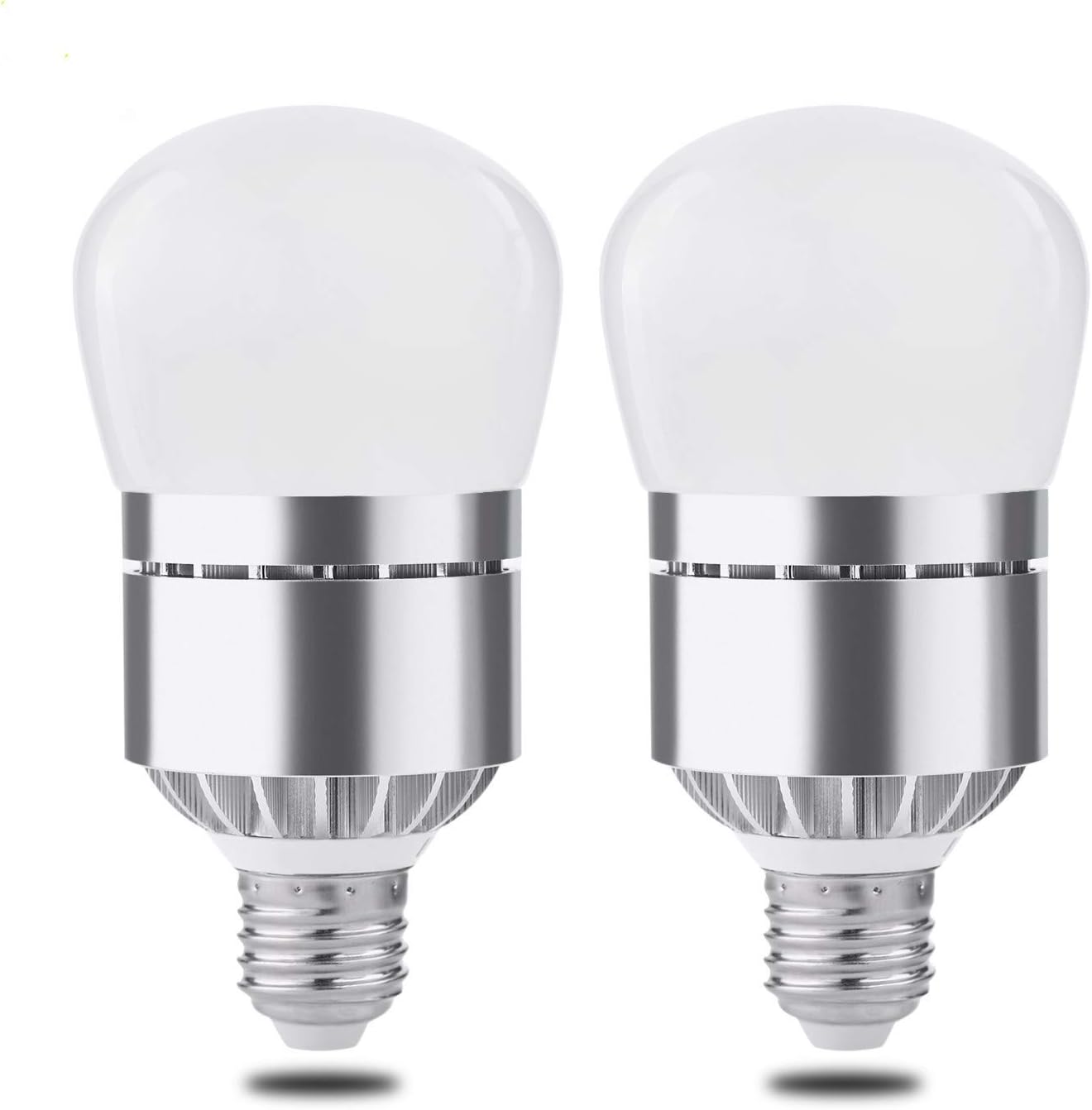 Sensor Lights Bulb Dusk to Dawn LED Light Bulbs Smart Lighting Lamp 12W E26/E27 Automatic On/Off, Indoor/Outdoor Yard Porch Patio Garage Garden (12W Cool White 2Pack)