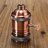 1 Confezione Portalampadina Lampada Industriale Vintage Montaggio - Foto 6