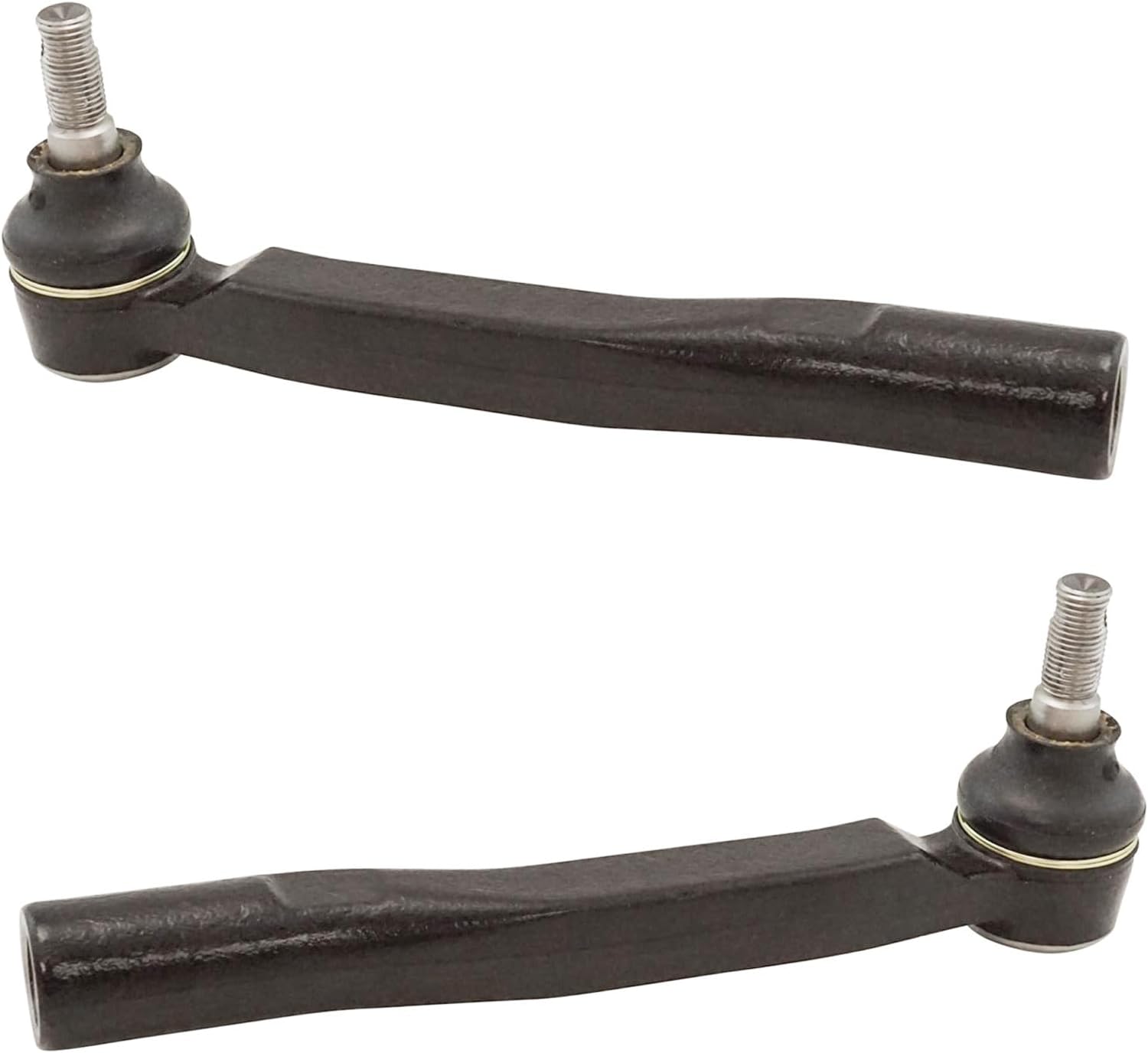 TRQ Outer Driver and Passenger Side Tie Rod Set 2 Piece Compatible with 2011-2020 Toyota Sienna