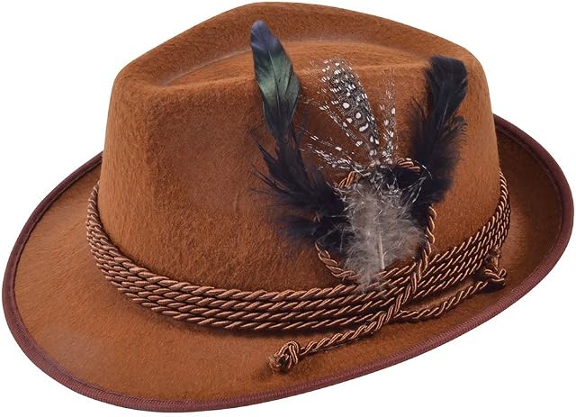 Bristol Novelty BH574 Oktoberfest (Brown) Hat, One Size