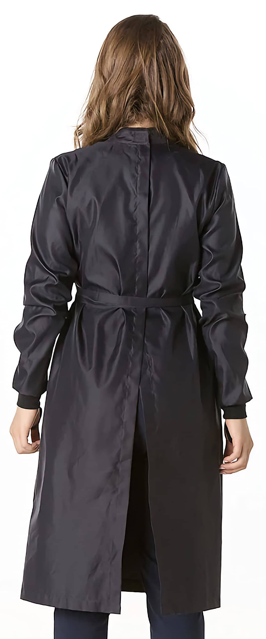 GALLANTDALE Bata Sanitaria De Trabajo Wet Free Mujer Impermeable Esterilizable Resistente EPI Reutilizable Médico Doctora Veterinario Cirugía