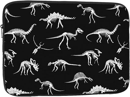 Amazon 保護 ノートパソコンケース 恐竜の骨 シルエット Pcケース パソコンバッグ 手提げカバン 耐衝撃 撥水加工 Pcバッグ 通勤 通学 ビジネス Fanke Sky パソコン 周辺機器 通販
