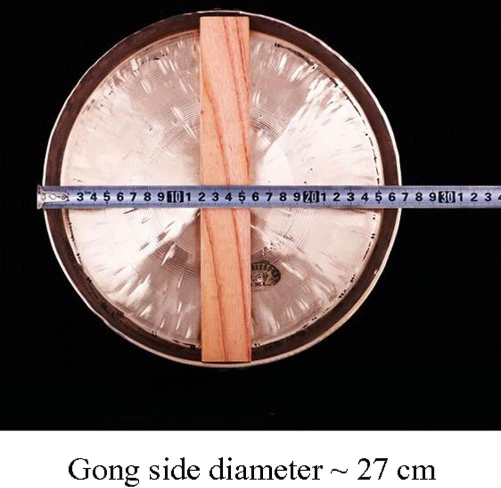 こちら ドラです DOOKAA 銅鑼 ドラ ゴング ビブラスラップ ゴング楽器、25.5cm、伝統的