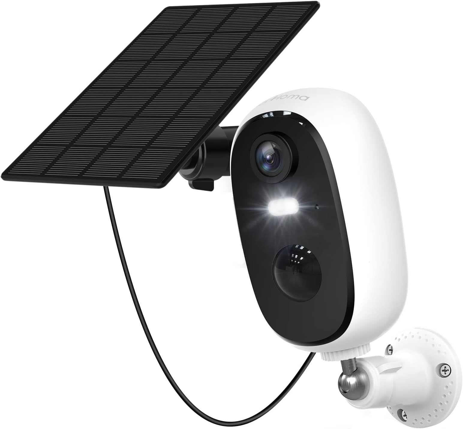 8W Solarpanel Für Überwachungskameras - IP65 Mit 3m Kabel & Halterung