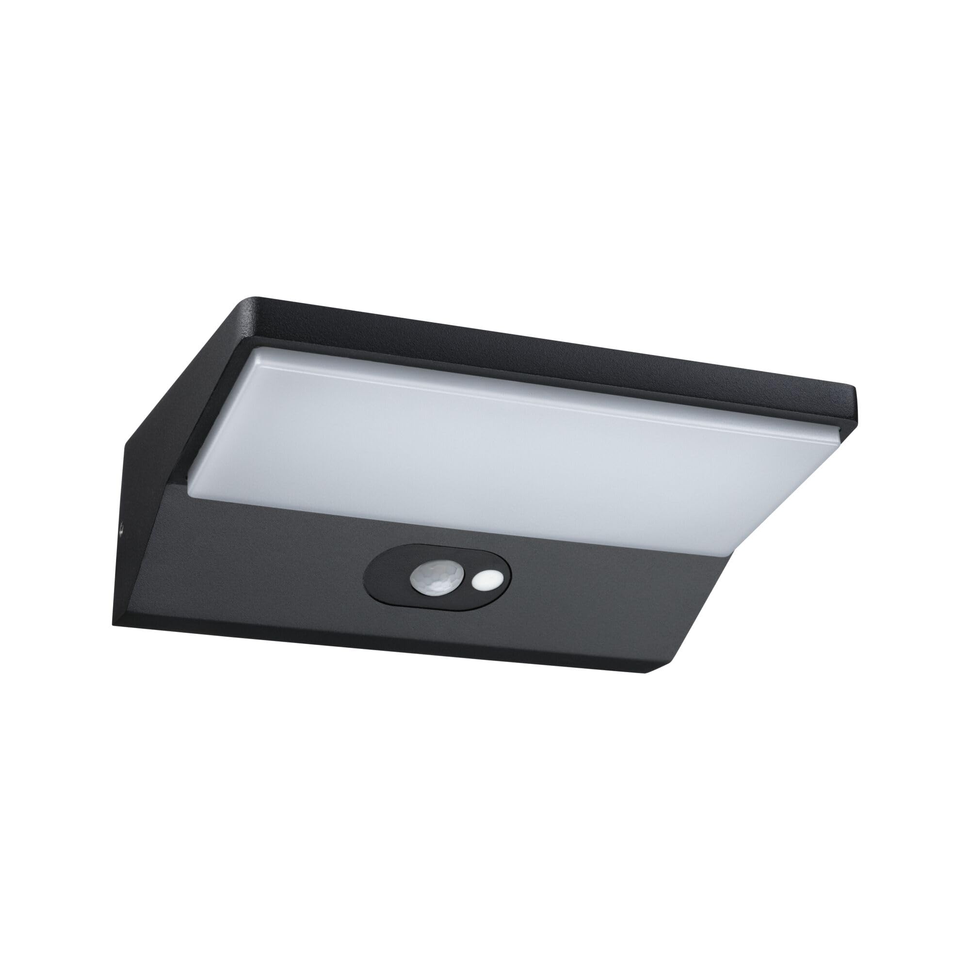 Paulmann 94335 LED Außenleuchte Solar Außenwandleuchte IP44 incl. 1x3,4 Watt Dunkelgrau Außenlampe Aluminium 3000 K