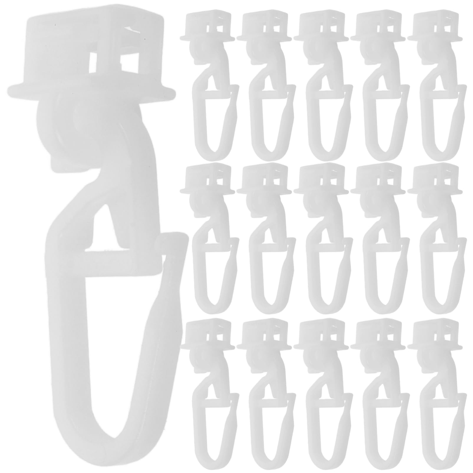 TOYANDONA 5 Set Ganci Per Tende Da Resistenti E Leggeri Facili Da Installare Per Tende Da Doccia E Decorazioni Per La Casa 36 Pezzi*5