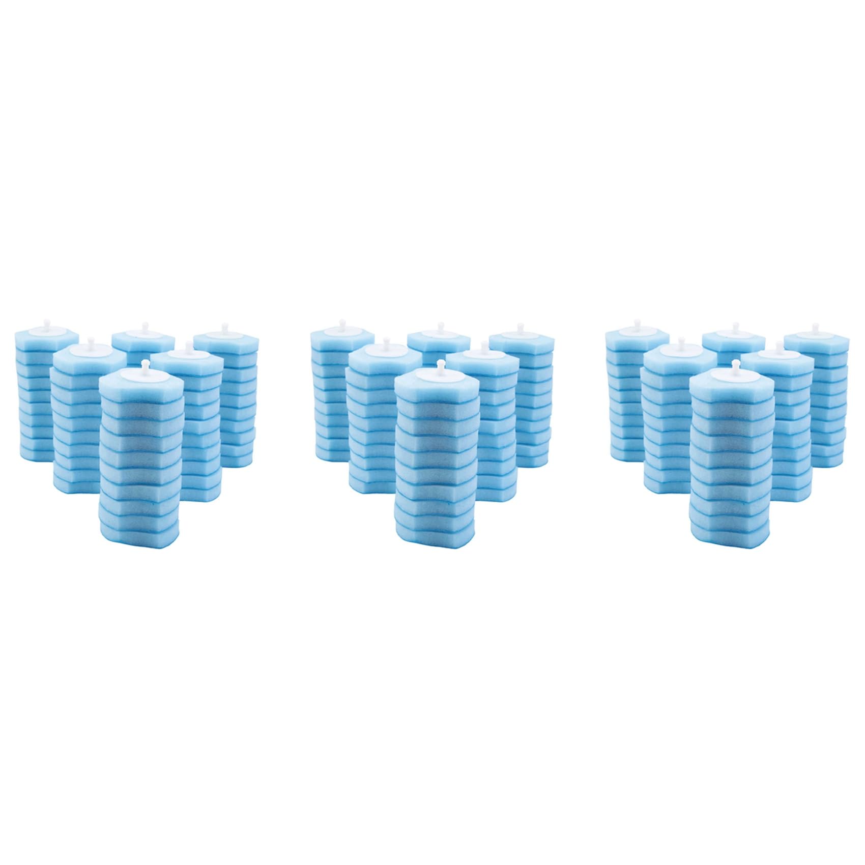 Hndhbfgrt Disposable Toilet Cleaning System Disposable Toilet Flushable Refill Brush Flushable Refills - 180 Refills