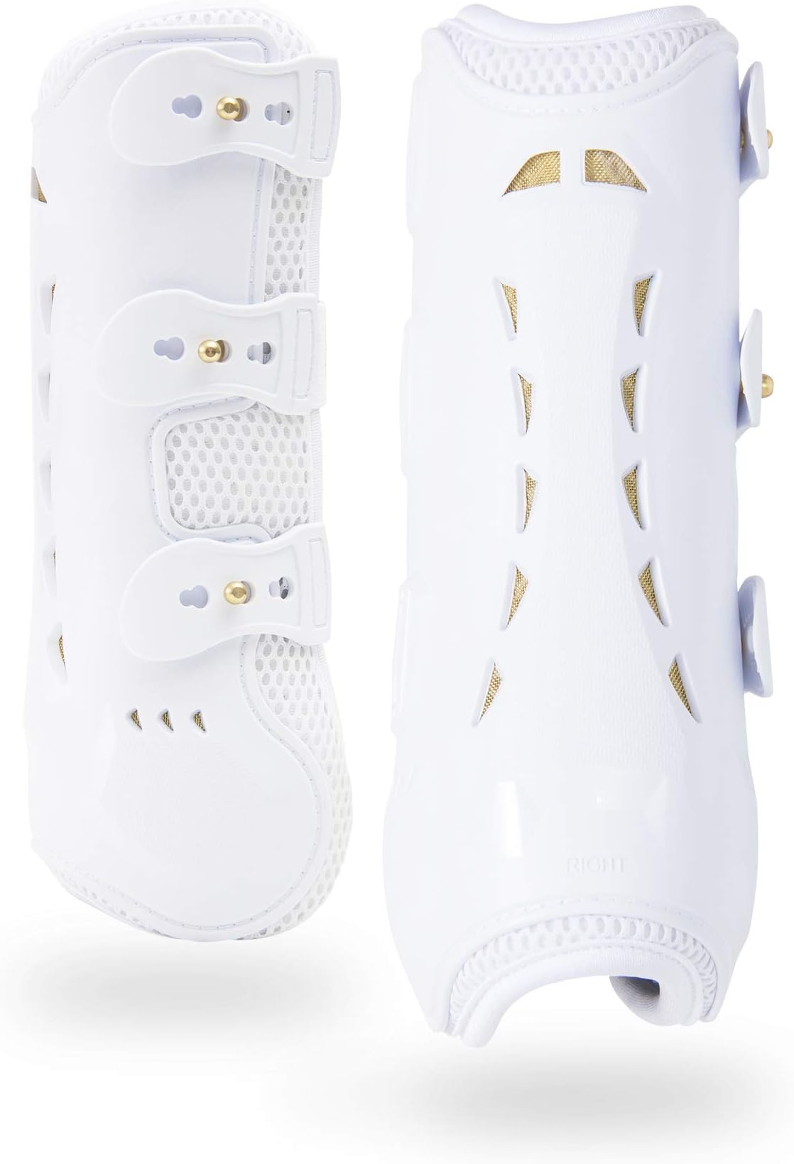 Kavallerie Classic Tendon Boots, Impact-Absorbing Material, Breathable & Evenly Distribute Pressure, Protect Tendon and Ligaments, Anti-Slip, Anti- Sore and Moisture Repellant Show Jumping Boots
