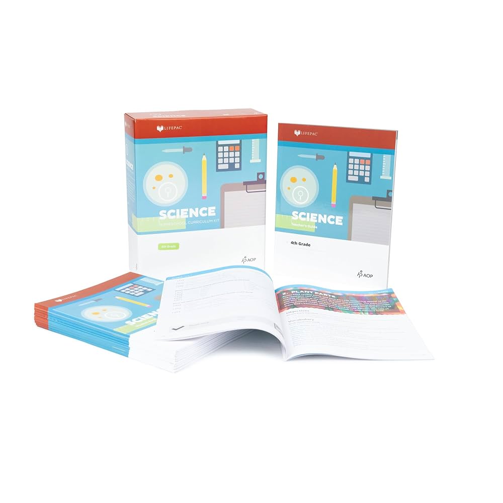 LIFEPAC 4th Grade Science Set: Publications, Alpha Omega