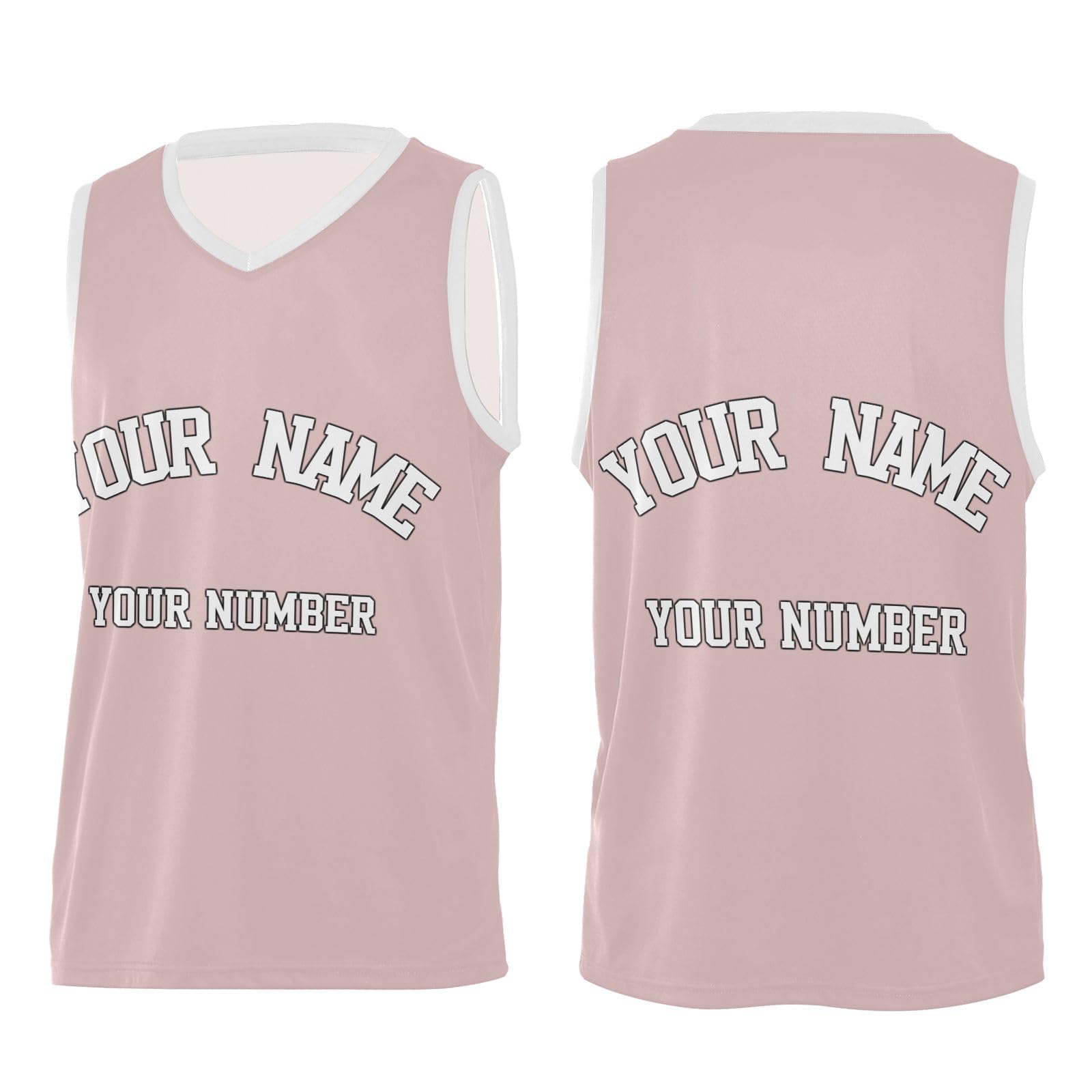 Custom Basketball Jerseys Sand Beige Personalized Team Name Number Basketball Jersey Athletic Quick Dry Shirts for Men Women