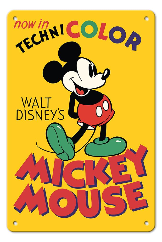 Amazon.com: Mickey Mouse - Now in Technicolor - Vintage Film Movie