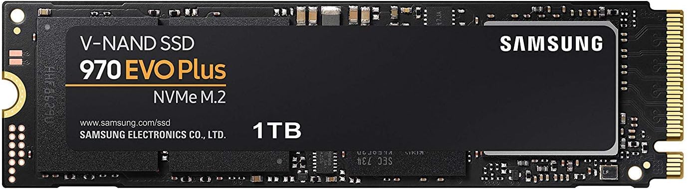 970 EVO Plus Series - 1TB PCIe NVMe - M.2 Internal SSD (MZ-V7S1T0BW)