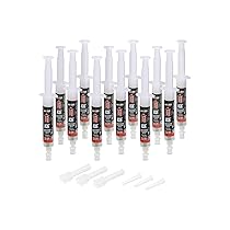 1000 Miglia BKR 6101 Lubrificante Catena Bici per Condizioni di Freddo Estremo fino a -50°C e Tracciati Innevati, Siringa con applicatori Drop e Huggie System, Formula Fluorescente, 144 ml (12x12ml)