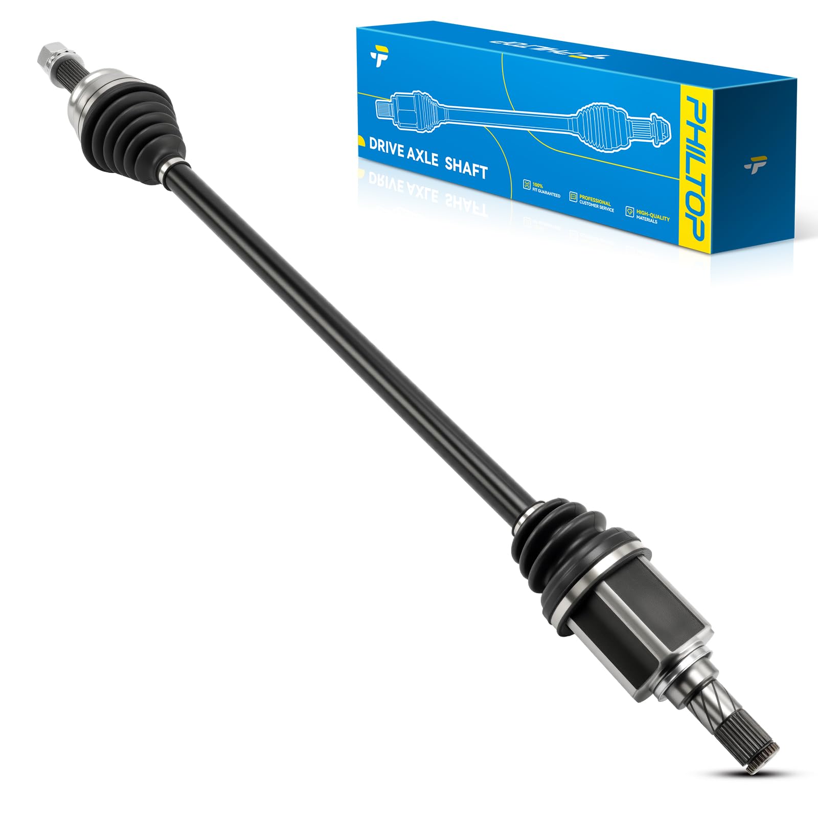 PHILTOP Front Right CV Axle for Jeep Patriot 2007-2017, Dodge Caliber 2007-2011, Jeep Compass 2007-2017, 66-3512 CV Axle Shaft 1 PCS