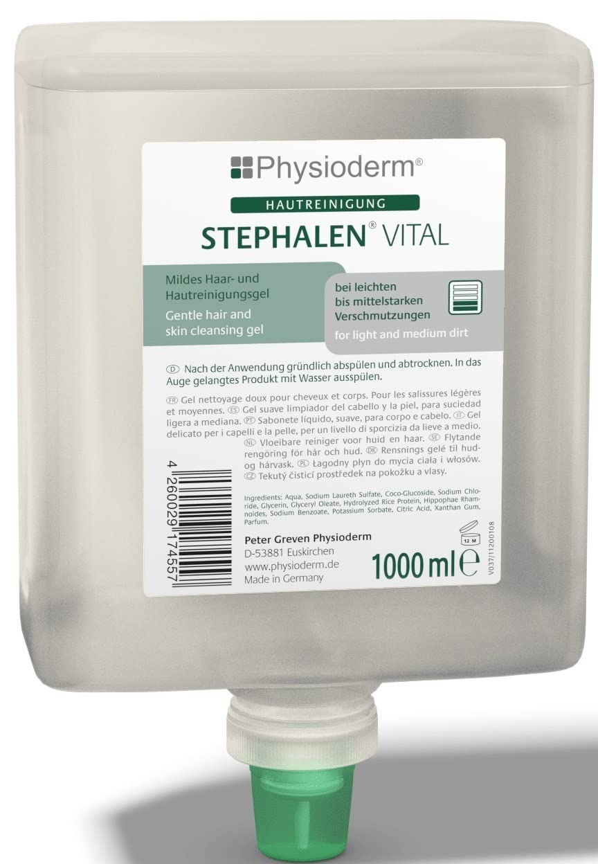 Neptune żel do mycia butelek łagodny Physioderm Stephalen Vital 1000 ml
