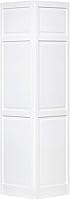 Vista 2 de Puerta de armario Kimberly Bay, plegable en dos, con 6 paneles, estilo y calidad, color blanco