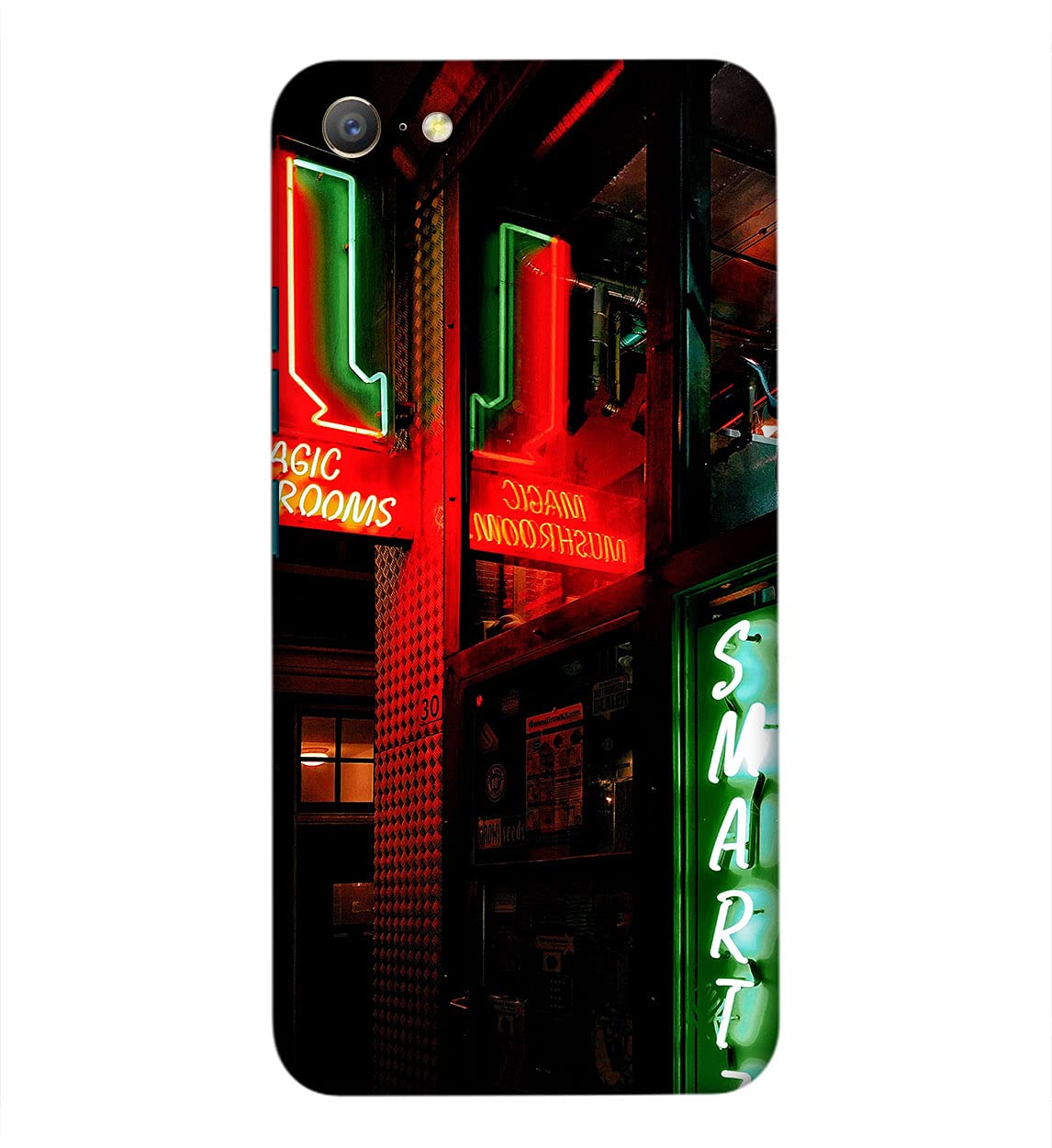 Lighting 3D Printed Design Mobile Case Cover Phone Hard Back Covers for Oppo A57
