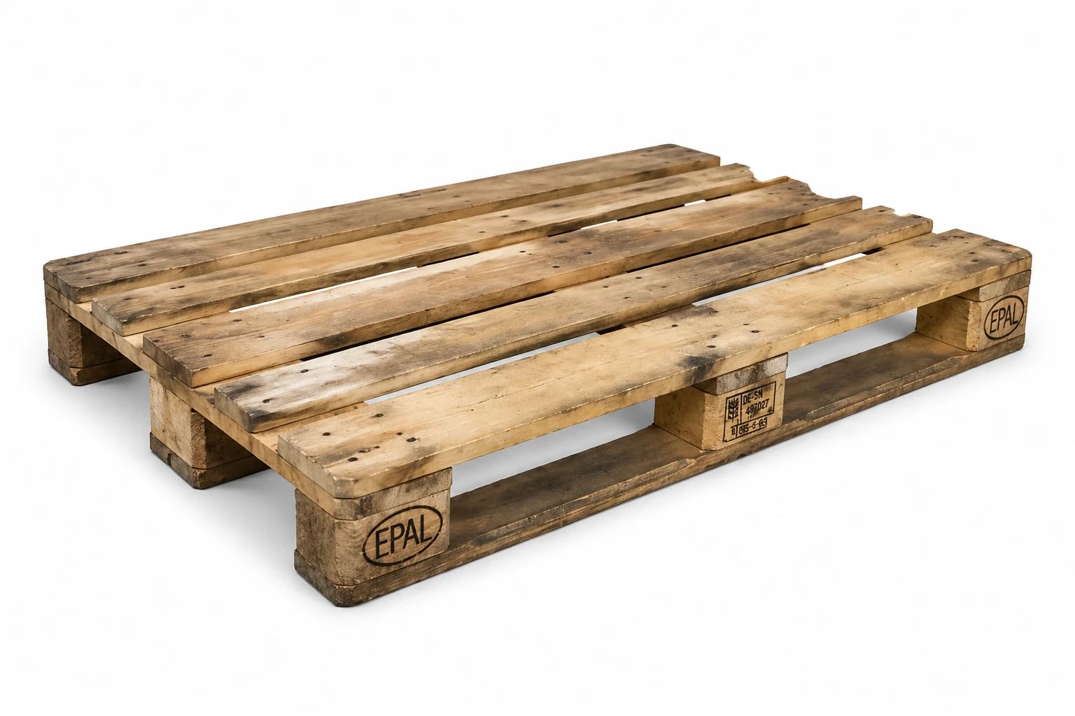 Pallet Bancale EPAL 80x120 cm Usato Legno Europeo Certificato - Bancale Standard per Magazzino, Logistica, Spedizioni E-commerce