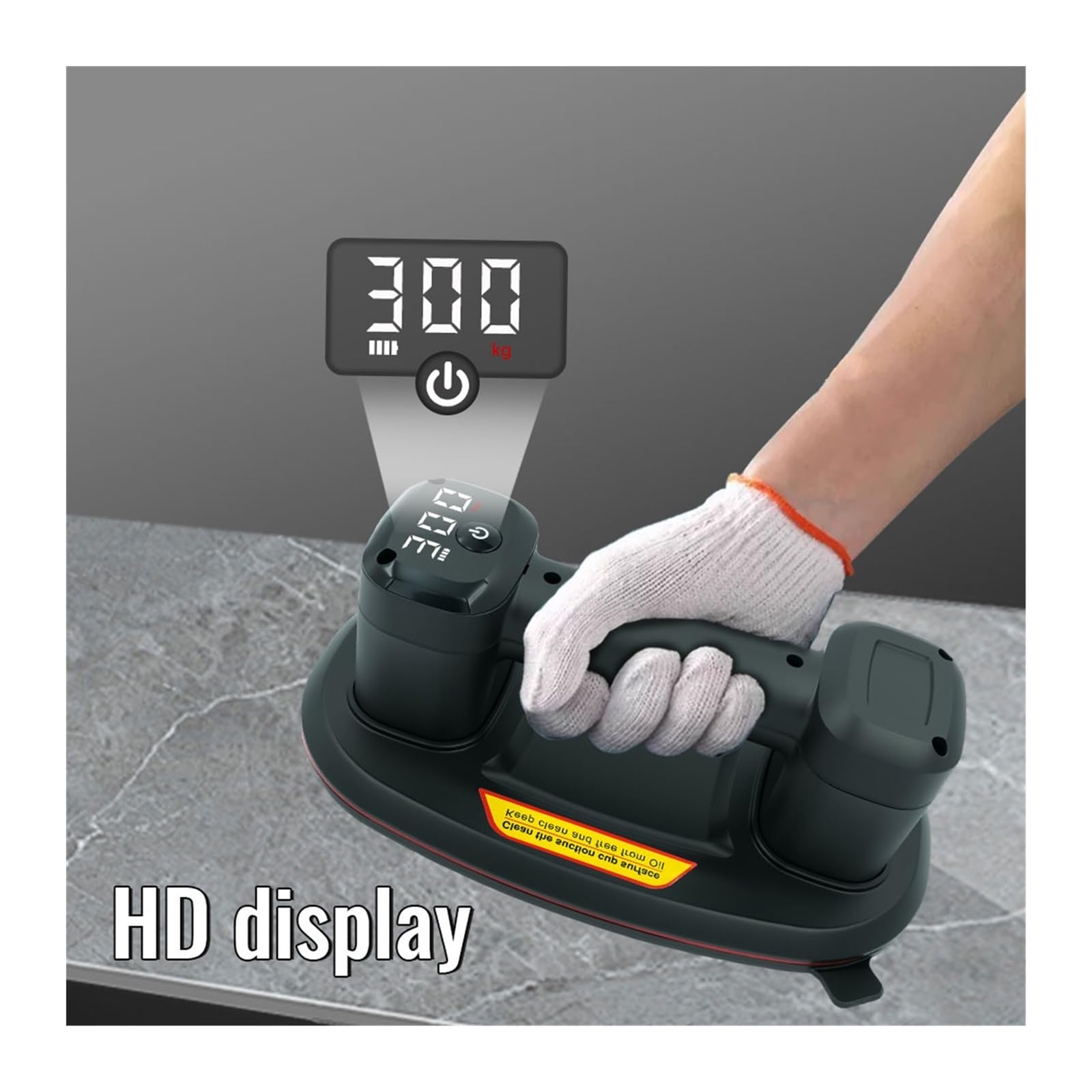 Ventosas, Adsorción Al Vacío De 300 Kg. Potente Ventosa P9 Doble Motor. Diseño Ovalado. Carga Por USB. Mueve Azulejos, Granito, Etc