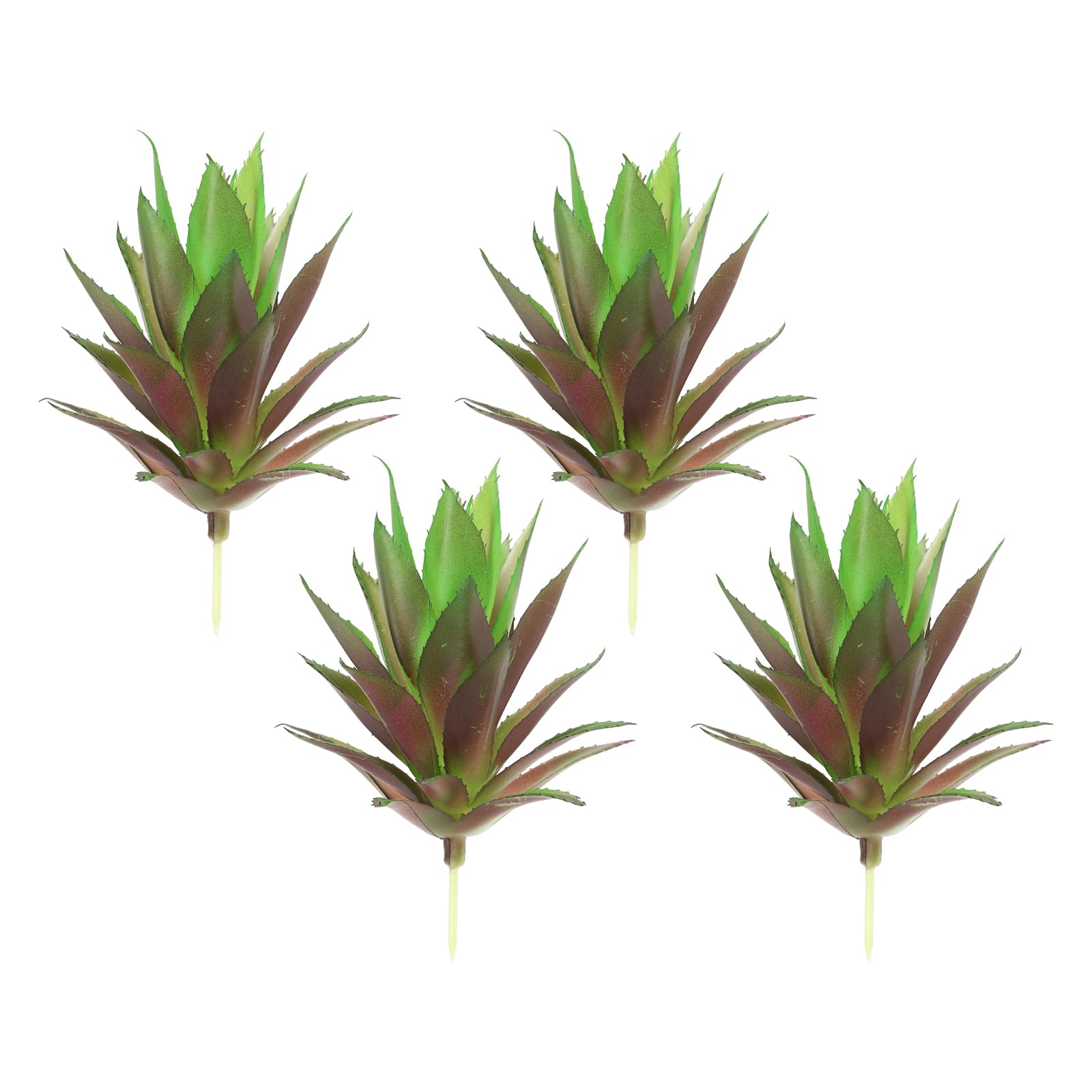 Succulentes artificielles lot de 4 pour remplacer les plantes mortes sans arrosage
