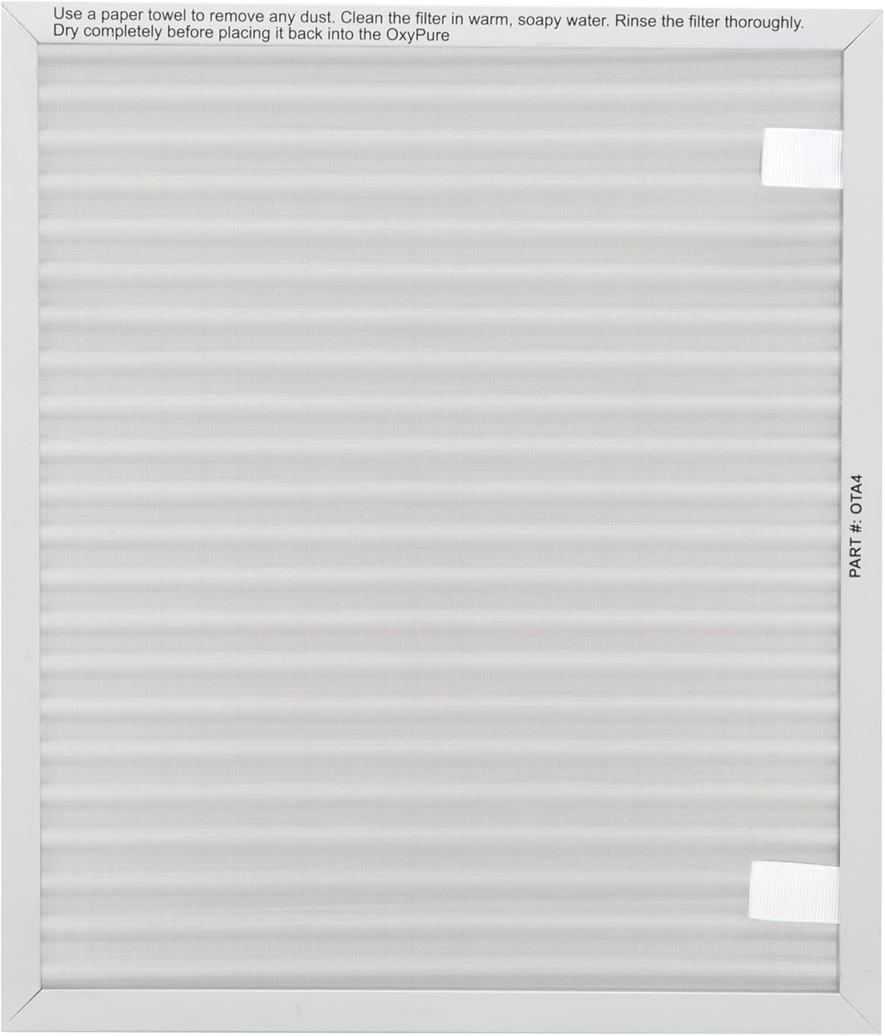 Nuwave Replacement Stainless Steel Pre-Filter for the Nuwave OxyPure Zero Smart Air Purifier Made & Sold by Original Manufacturer for OxyPure Zero Models 47253, 47263
