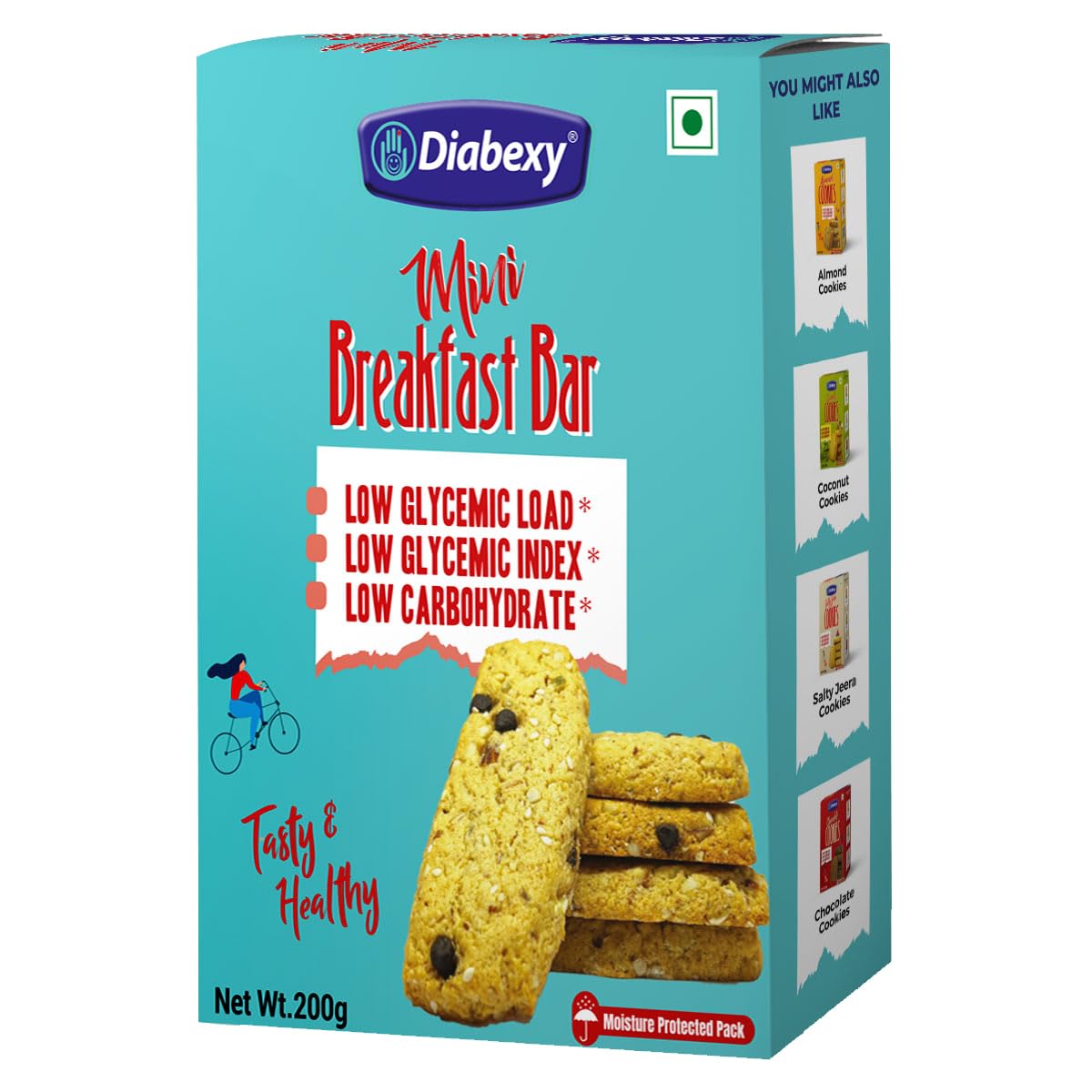 Diabexy Breakfast Bar Sugar Control for Diabetes - 160 gm