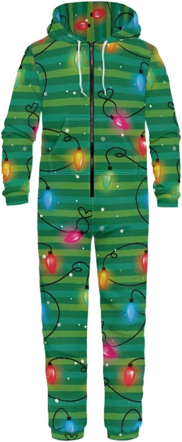 Adult Onesie Pajamas Cosplay Costume Sleepwear Unisex Party Wear Long Sleeves Comfy Homewear