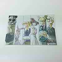 激レア　BEASTARS ビースターズ　イラストカード　ポストカード 板垣巴留 MÅNESKIN、大ヒット・コミック
