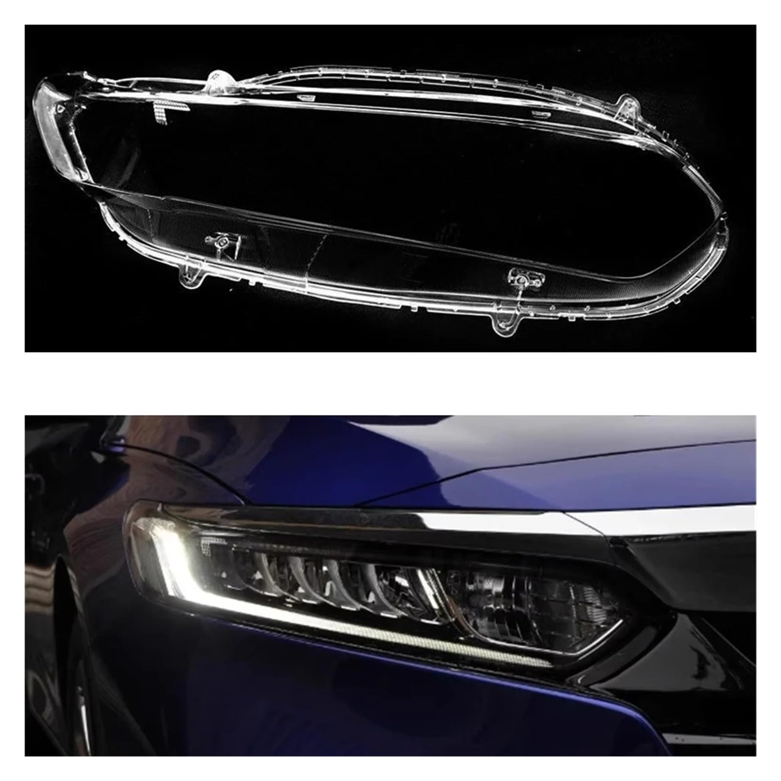 Auto Scheinwerfergläser Für Accord der 10. Generation 2018–2022