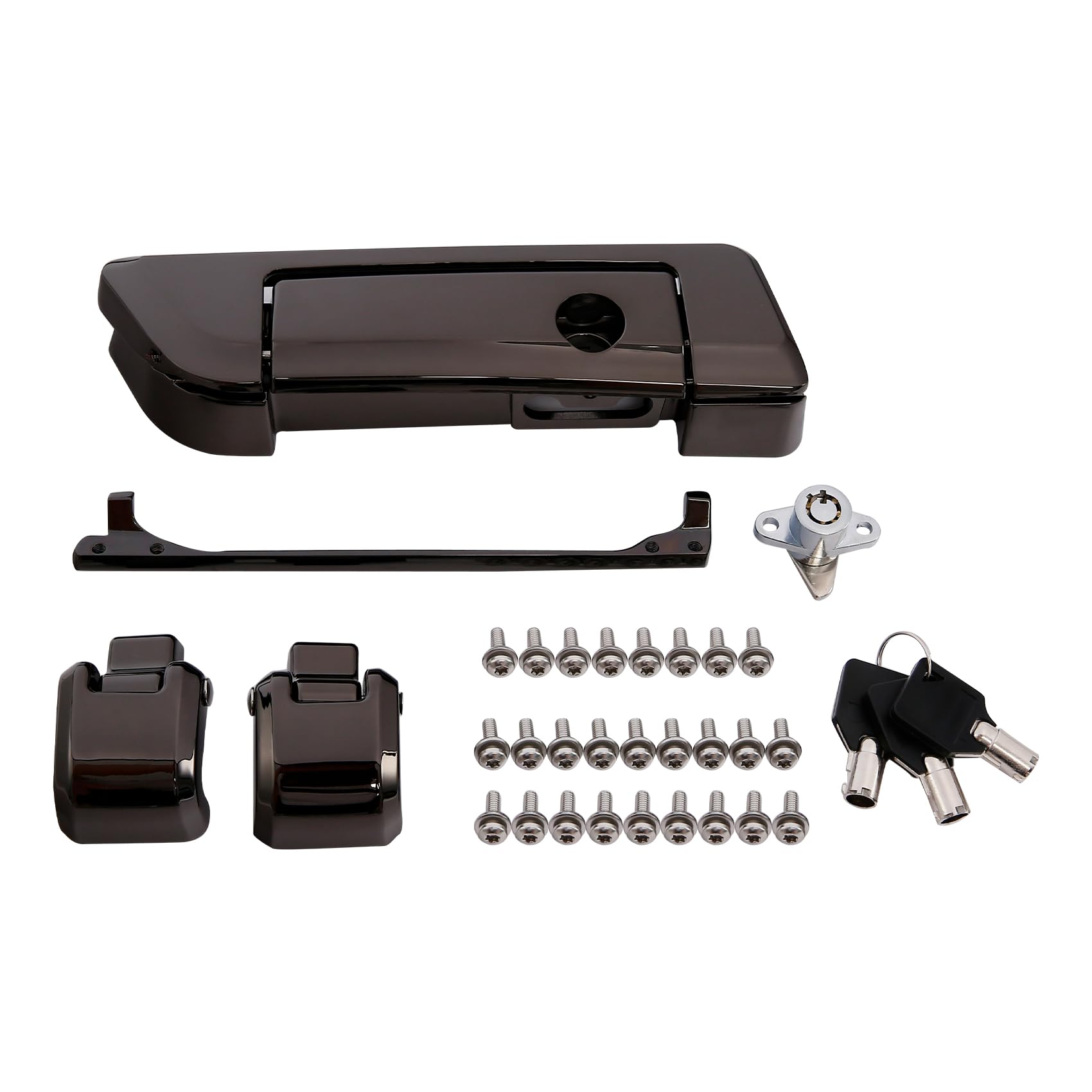 TCMT Tour Pack Trunk Hinges Latch Kit Fits For Harley Touring Models Road King Road Glide Street Glide Ultra Limited 2014-2023 Electra Glide 2014-2022 CVO Limited FLHTKSE 14-20