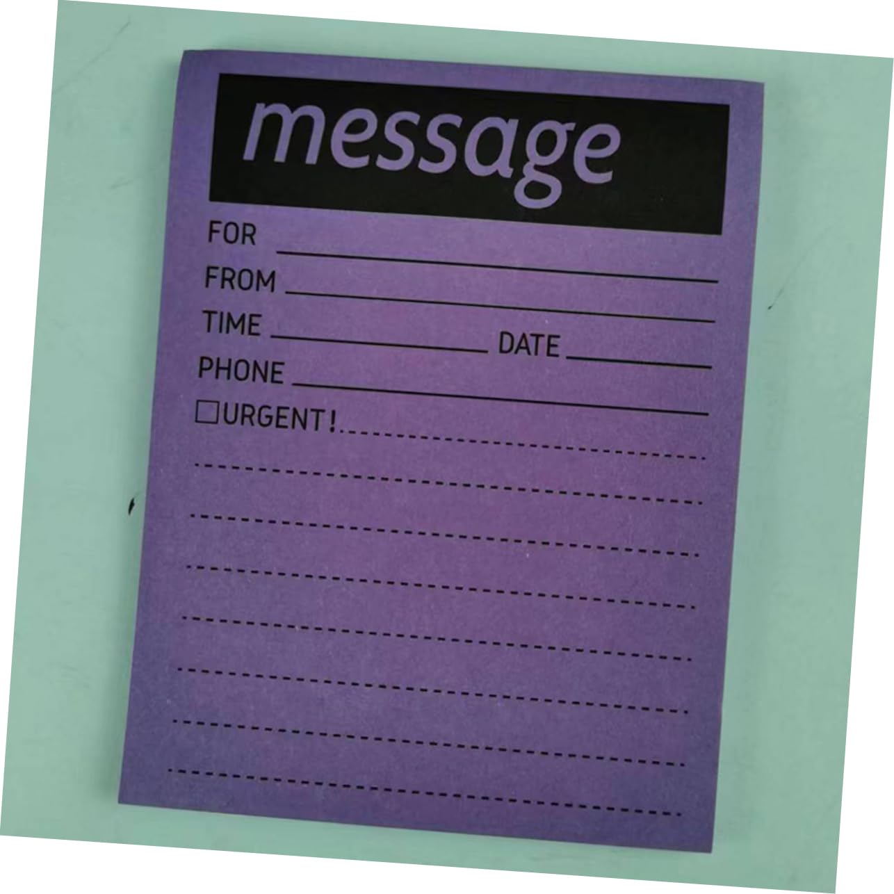SHINEOFI 5 Pièces 5 Bloc de message - Liste de rappels notes sympas notes à travers les notes Papeterie mémo autocollants blocs-notes scolaires mémo de bureau stickers Papier