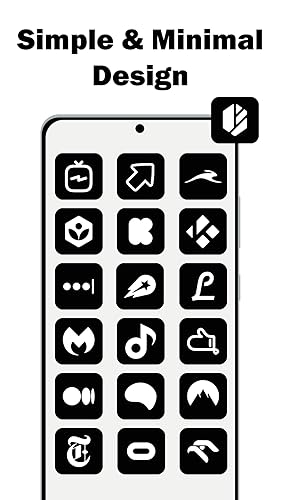 MiUi 12 Black - Icon Pack