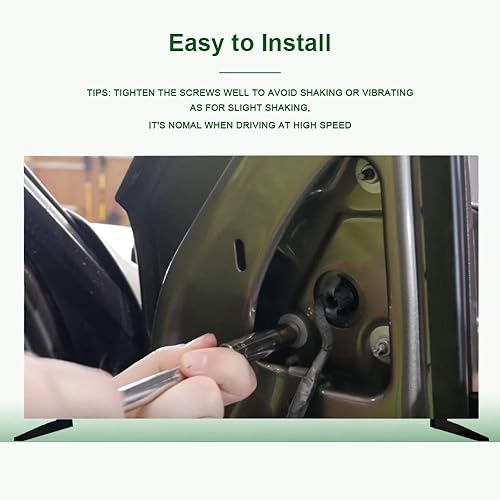 Miniatura 5 de Espejos de remolque compatibles con Dodge 2011-2016 para Ram 1500/2500/3500 Espejos de remolque con lado del conductor y del pasajero eléctrico