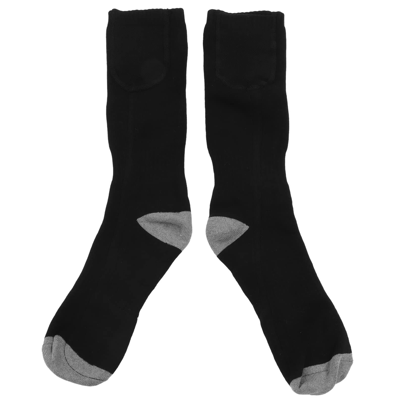 Chaussettes chauffantes électriques 3 réglages de Chaleur Chaussettes Chaudes d'hiver thermochaussettes Confortables pour la randonnée Ski Cachemire Modal Une Paire