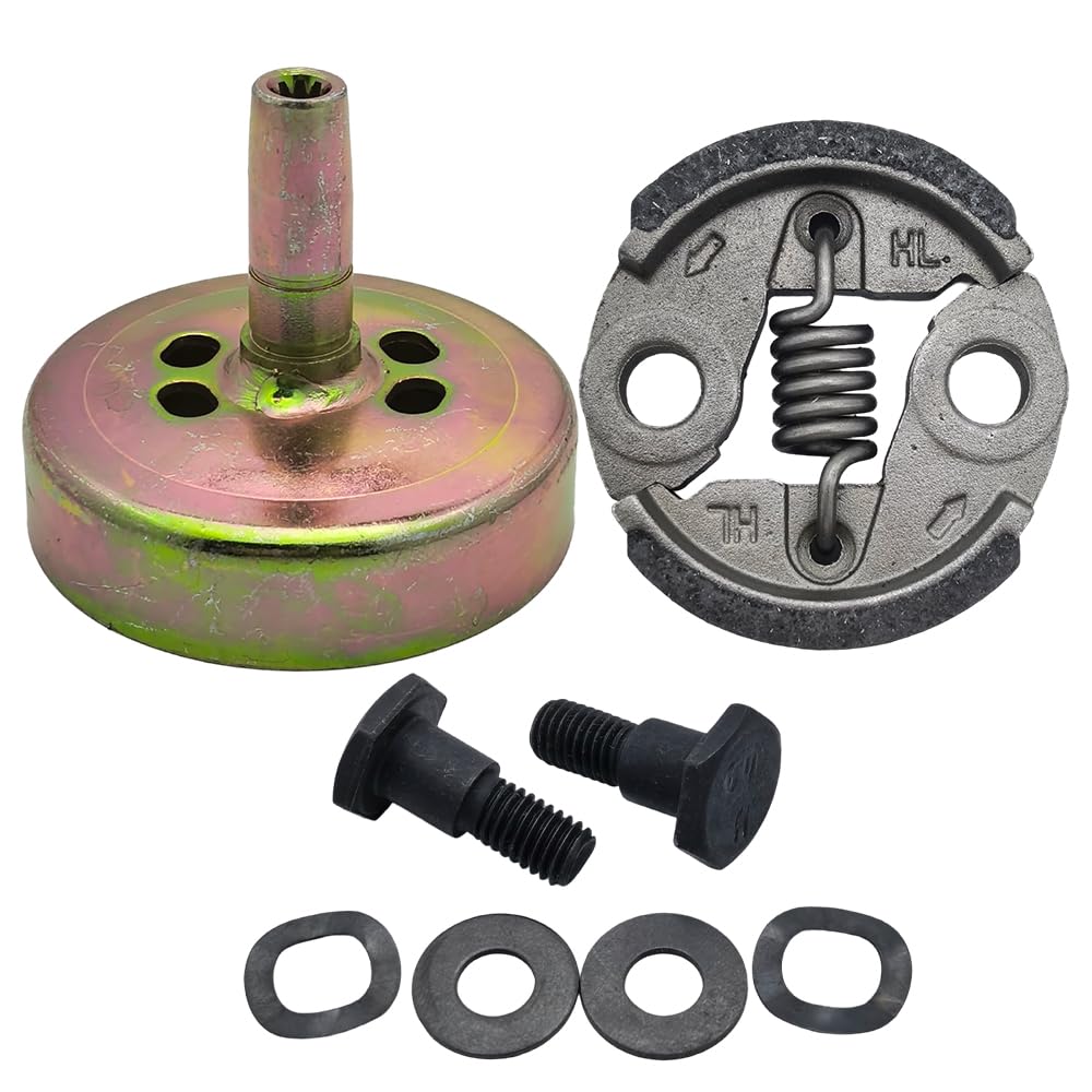 Genérico Kit de Embrague 9T for desbrozadora de Motor pequeño Honda GX31 GX35 de 1,3 HP, Piezas for cortadora de césped