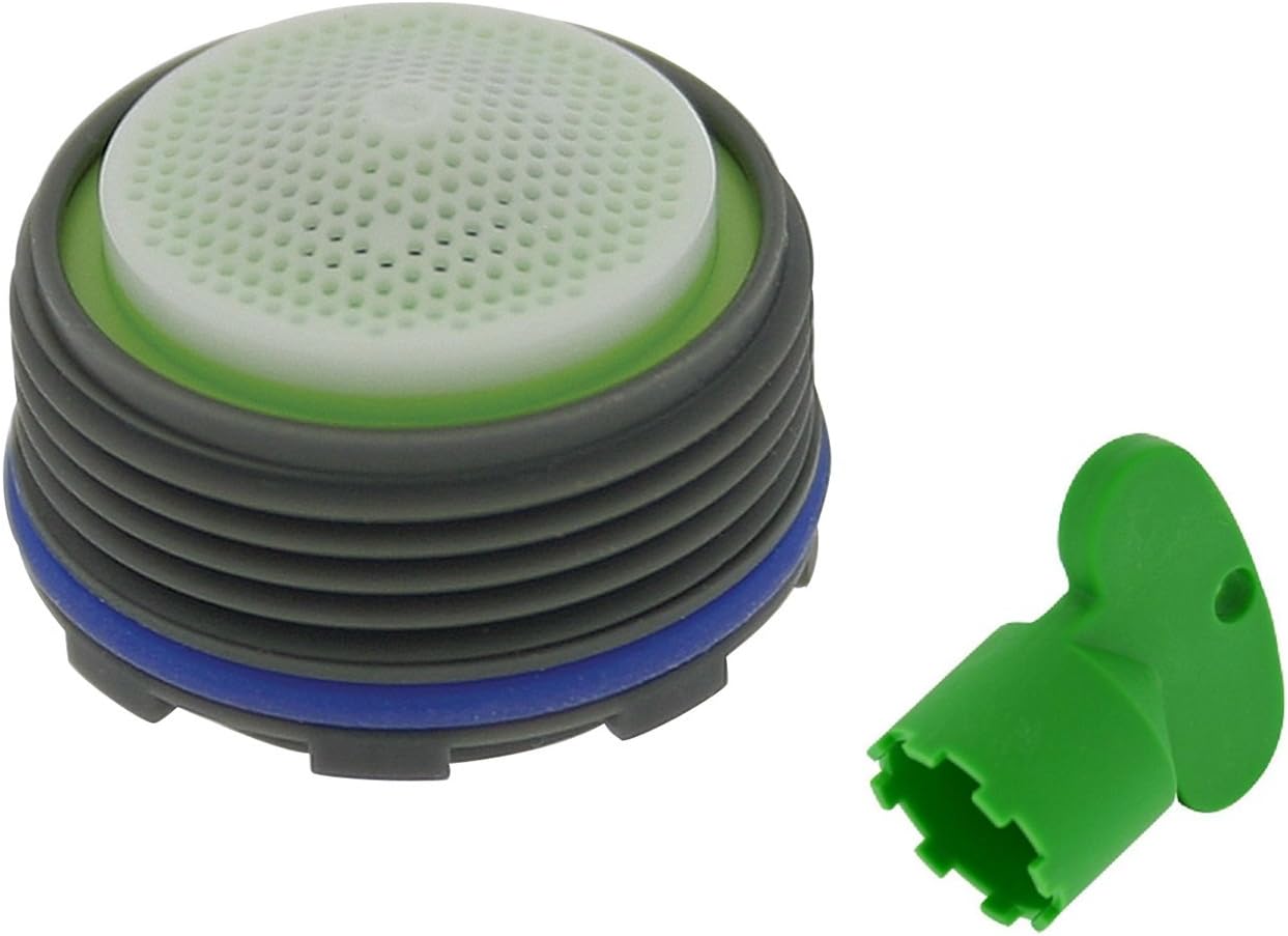 Neoperl Ultra Low Flow PCA Cache Spray Aerator, Tiny Jr/TJ Size, 0.5