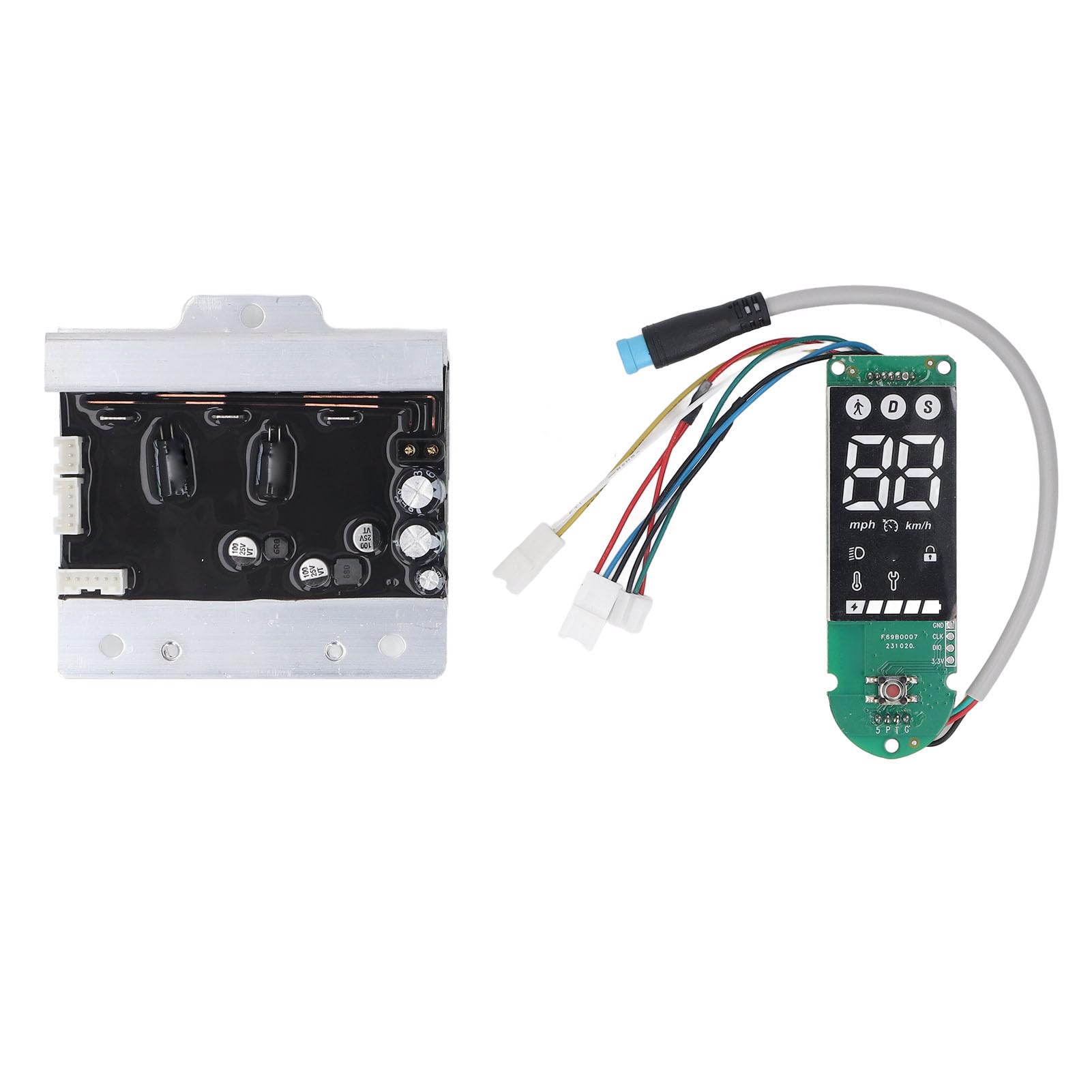 BuyWeek Elektroroller Controller Dashboard Kit für Xiaomi MI4 PRO, E-Roller Motherboard Controller Armaturenbrett Kit E-Scooter Ersatz Zubehör