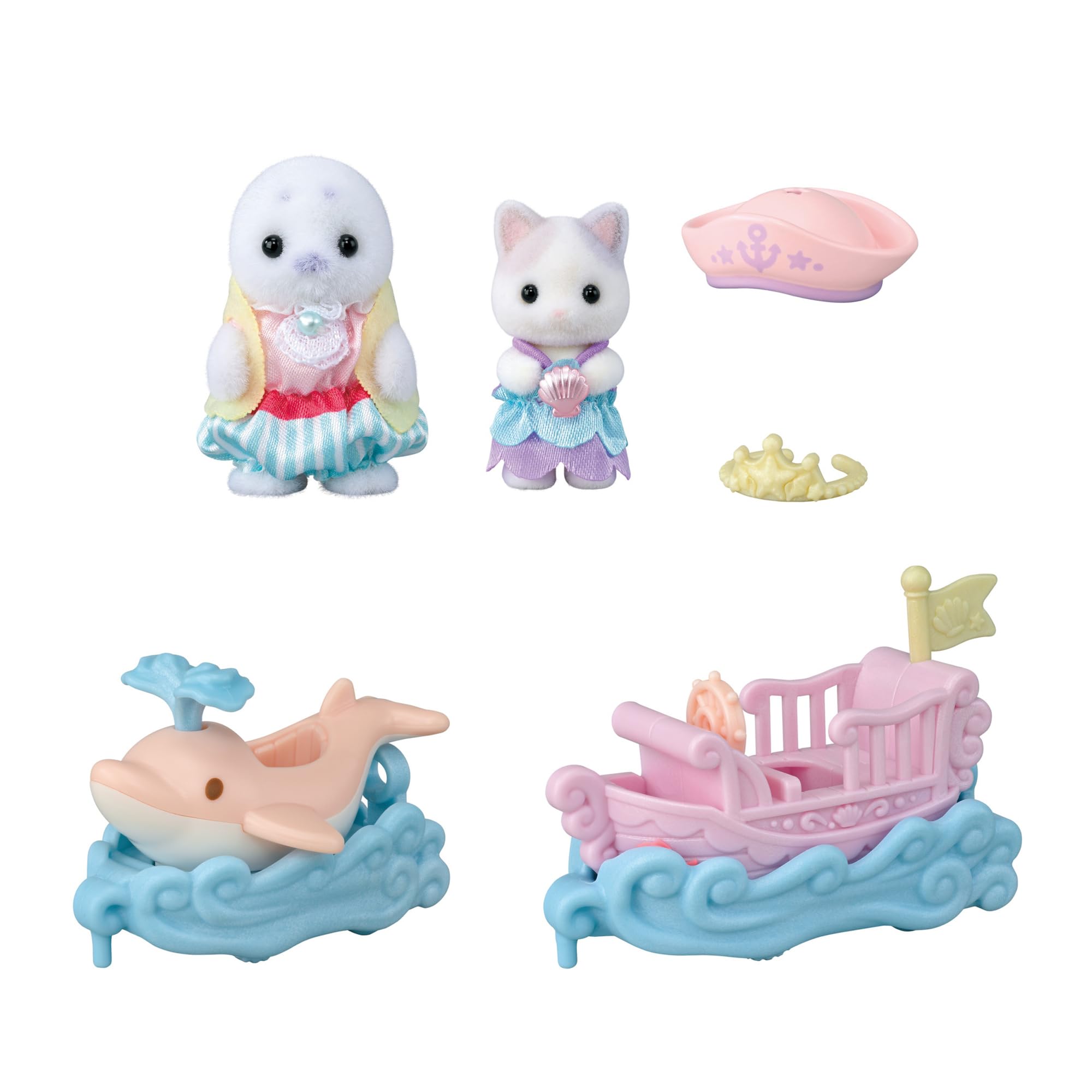 Sylvanian Families - 5820 Veicoli da Sogno - barca & balena -