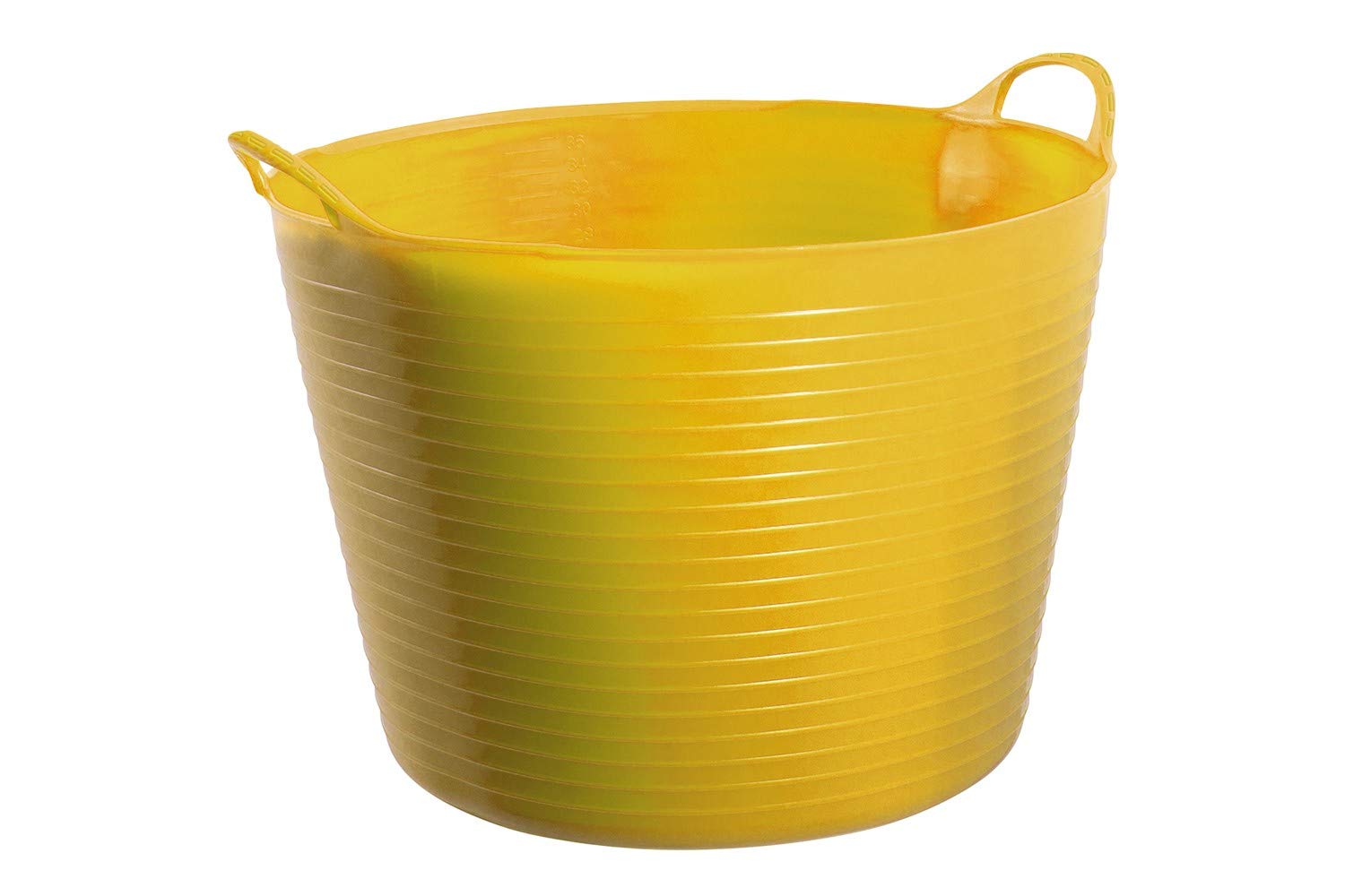 Perry Equestrian Yellow Garden Trug/Flexi Tub, 42 Litre,