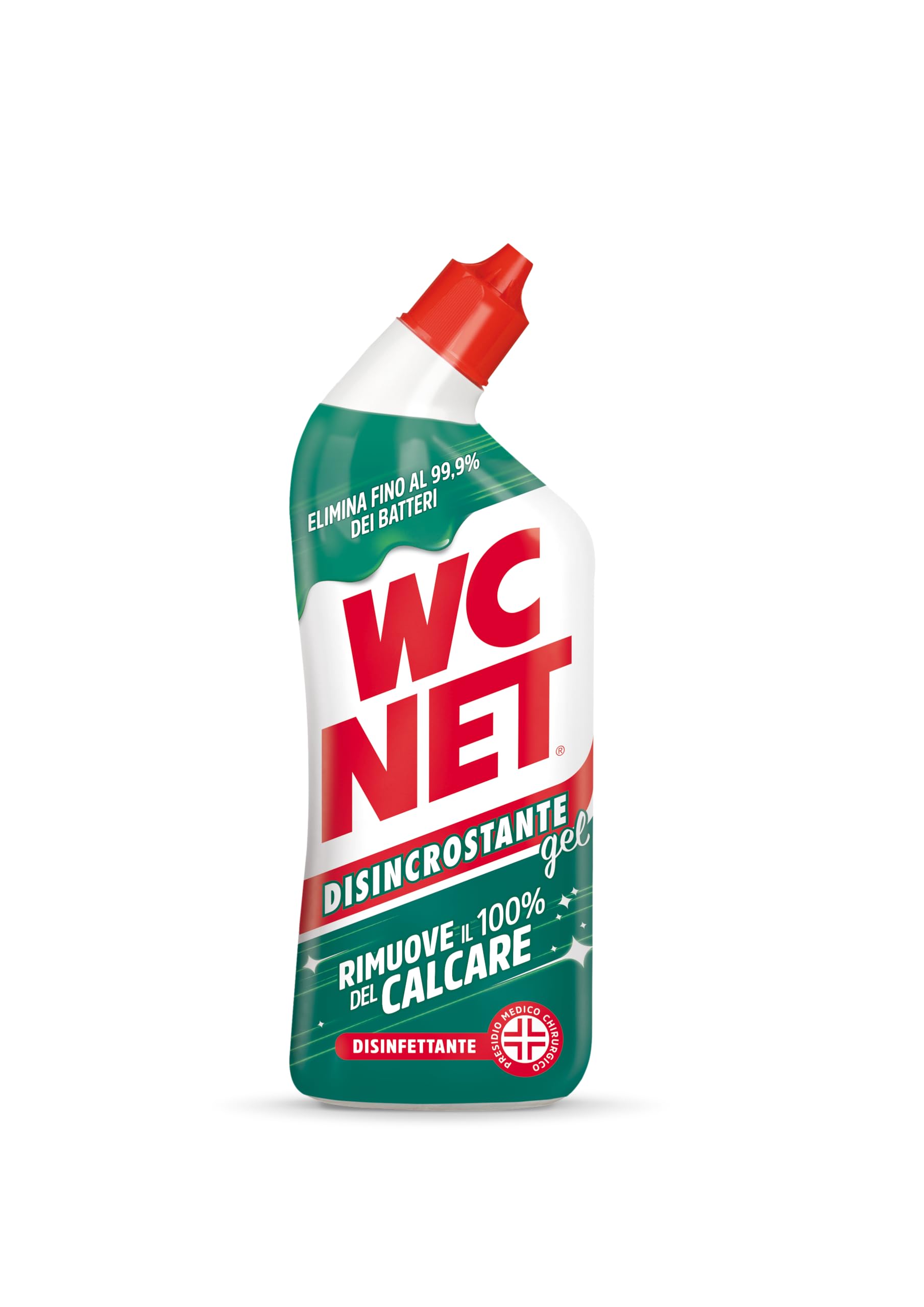 Wc Net - Disincrostante Disinfettante Gel per Sanitari e Superfici, Pulitore Liquido per Wc, 700 ml