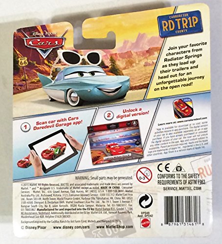 image for Disney/Pixar Cars, Carburetor County Road Trip, Flo Die-Cast Vehicle