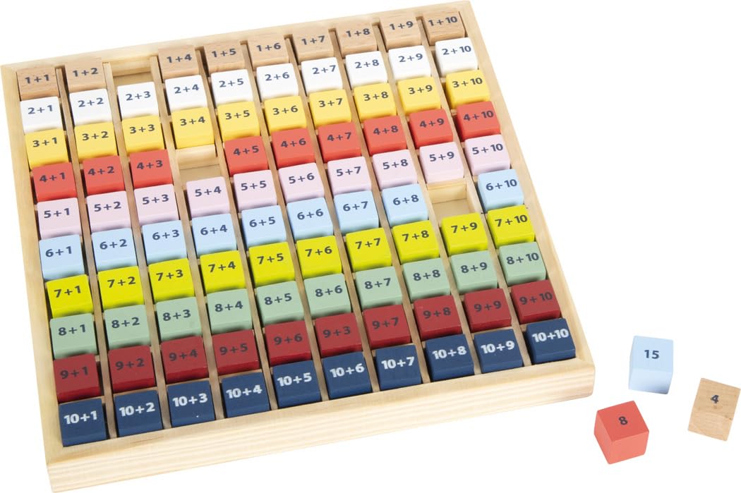 Small Foot Addition Slide Rule Educate, made of FSC® 100%-certified wood, for practising addition formulas 12415