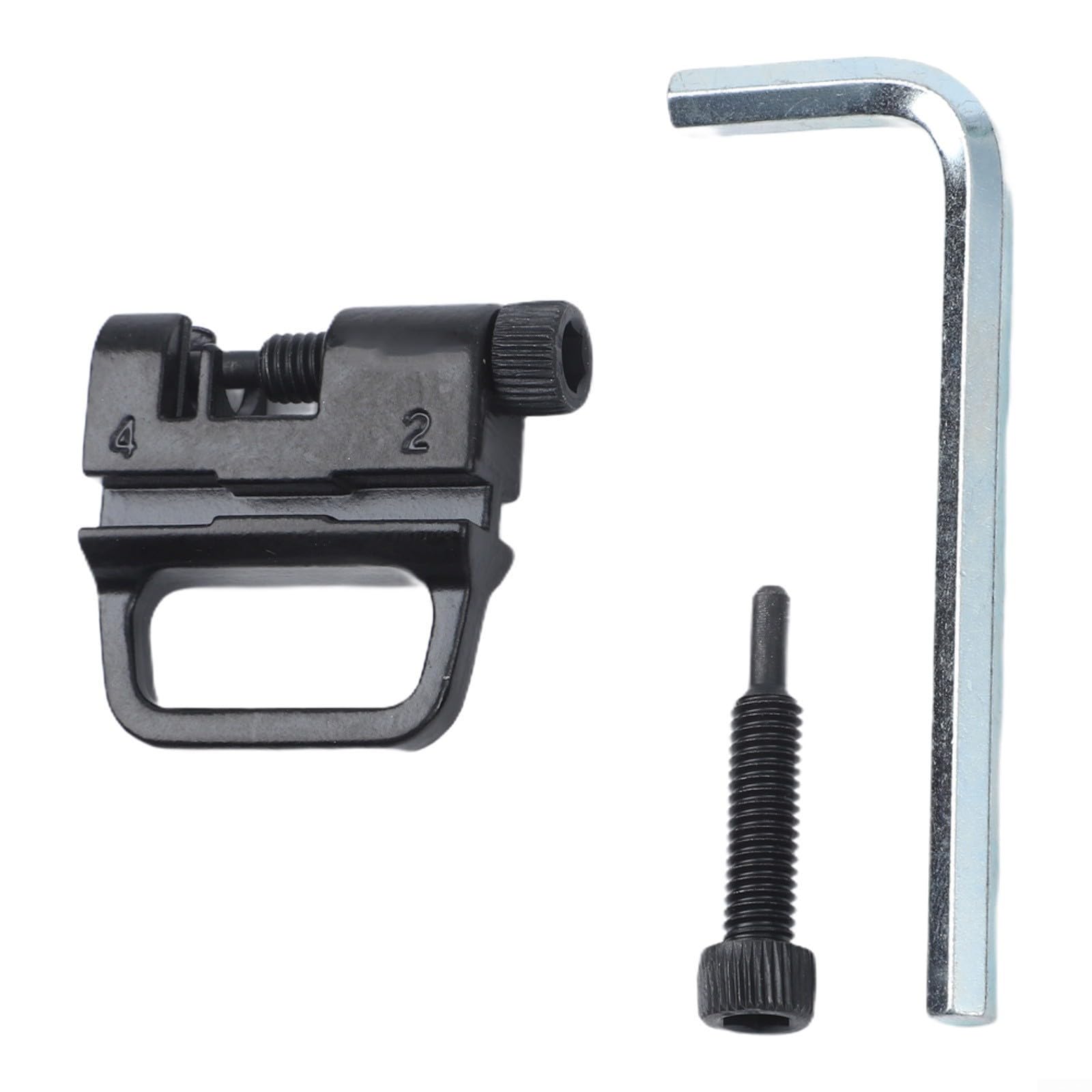 Todikaper Bicycle Chain Pin Remover Set, Carbon Steel Chain Extractor Tool for 6-12 Speed MTB Road Bike Links, Compact Breaker Splitter Device(Black)