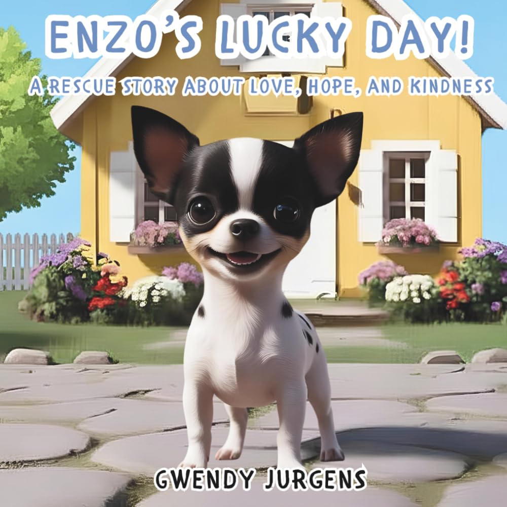 Enzo's Lucky Day!: A cute story about a little dog named Enzo that is rescued and finds his family. (Pawesome Tails)